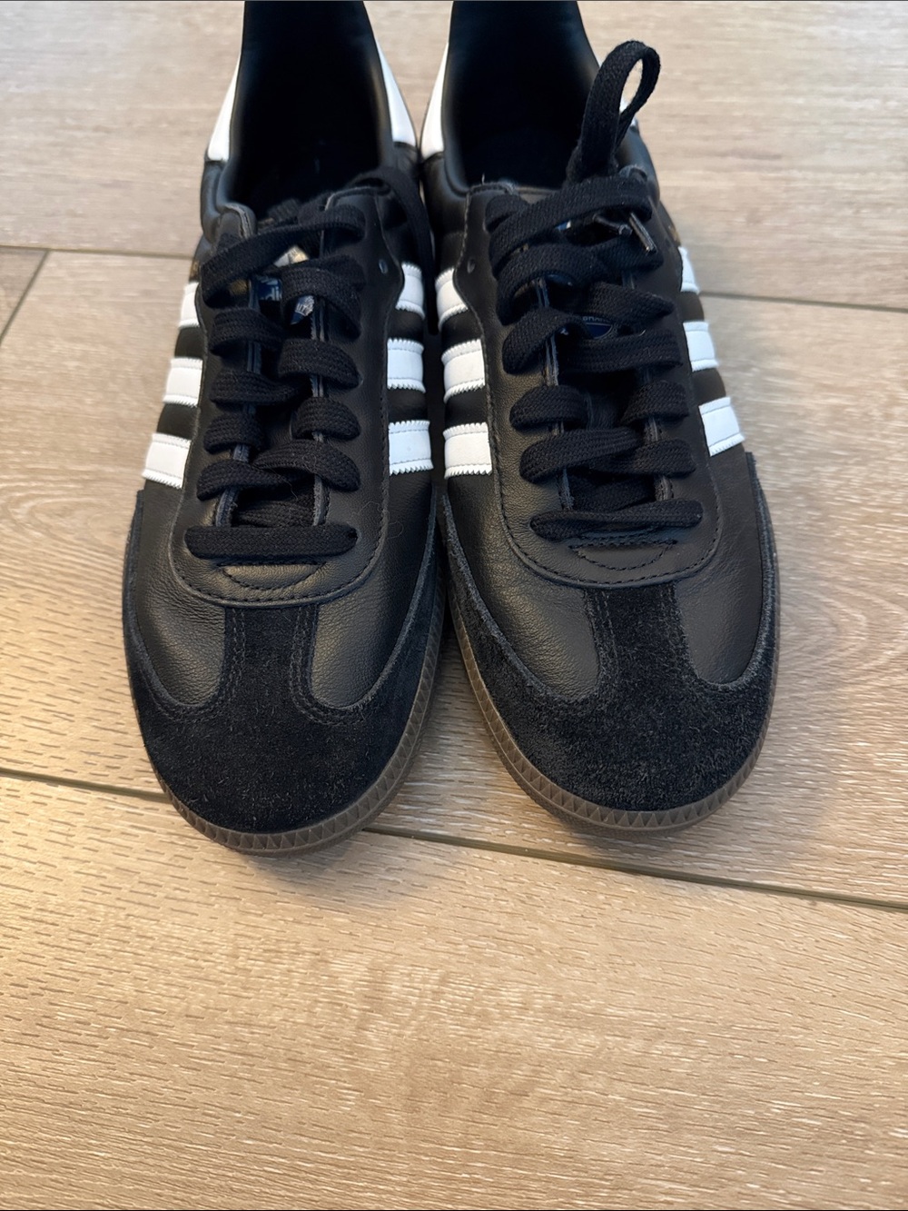 adidas Samba Low-Profile Sneakers - Black/White - Picture 5 of 5